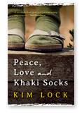 Book cover: Peace Love and Khaki Socks